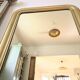 Antique Louis Philippe mirror from the 19th century, restored.