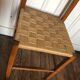 Chair made of wood and rope