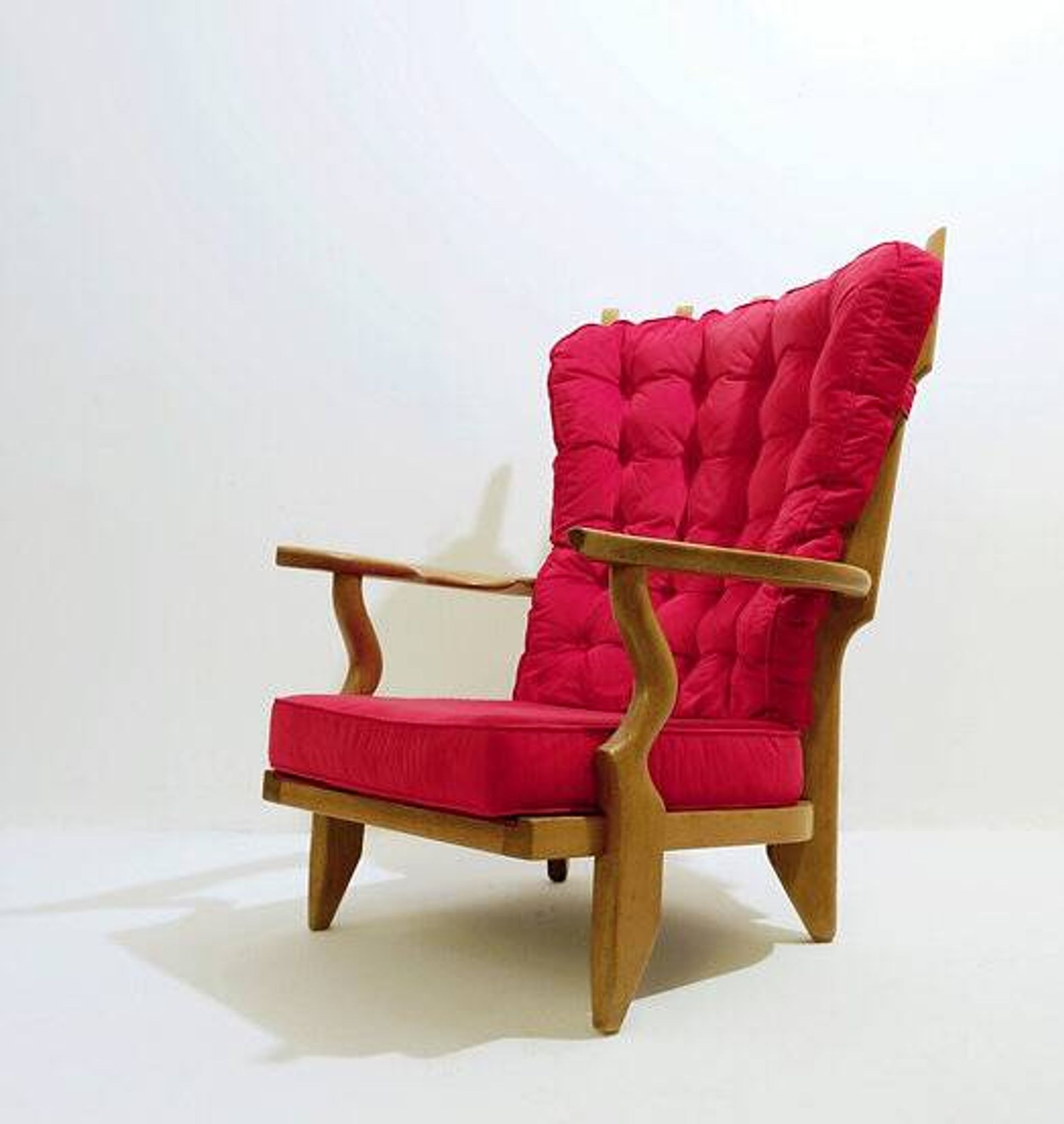 Fauteuil "Grand Repos" de Guillerme & Chambron pour Votre maison - 1960s
