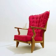 Fauteuil "Grand Repos" de Guillerme & Chambron pour Votre maison - 1960s