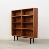 Oak bookcase, 70's, Danish design, production: Denmark