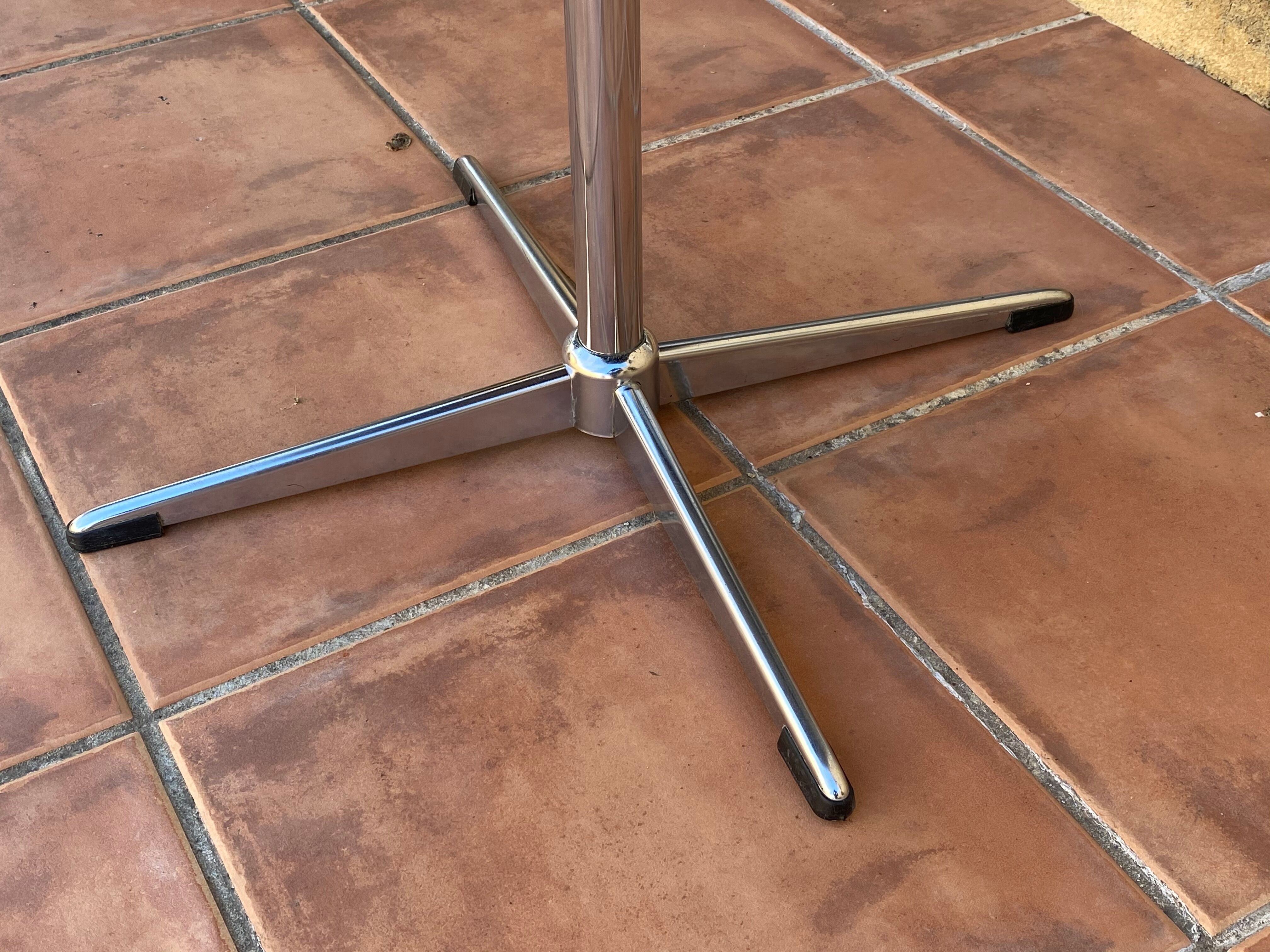 Pair of plexiglass shell and chrome steel chairs 1970.