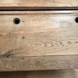Oak school desk