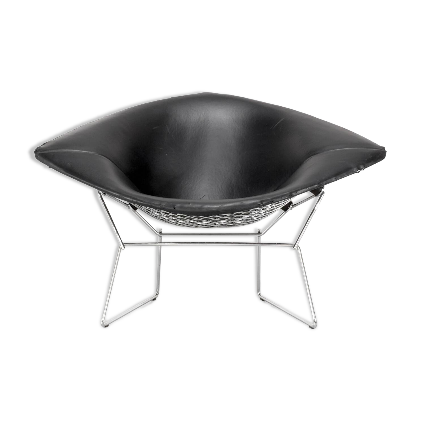 Chaise " Large Diamond " de Harry Bertoia pour Knoll, États-Unis 1952.