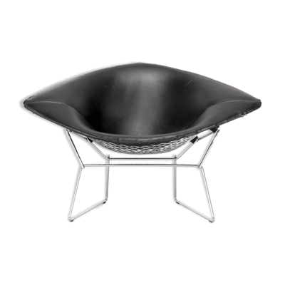 Chaise '' Large Diamond '' de Harry Bertoia pour Knoll, États-Unis 1952.