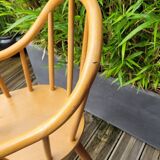 Chaise haute bébé Ikea Gulliver en hêtre cintré