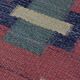Greta Kruse Mid-Century Wool Kilim 102x264cm, Signed