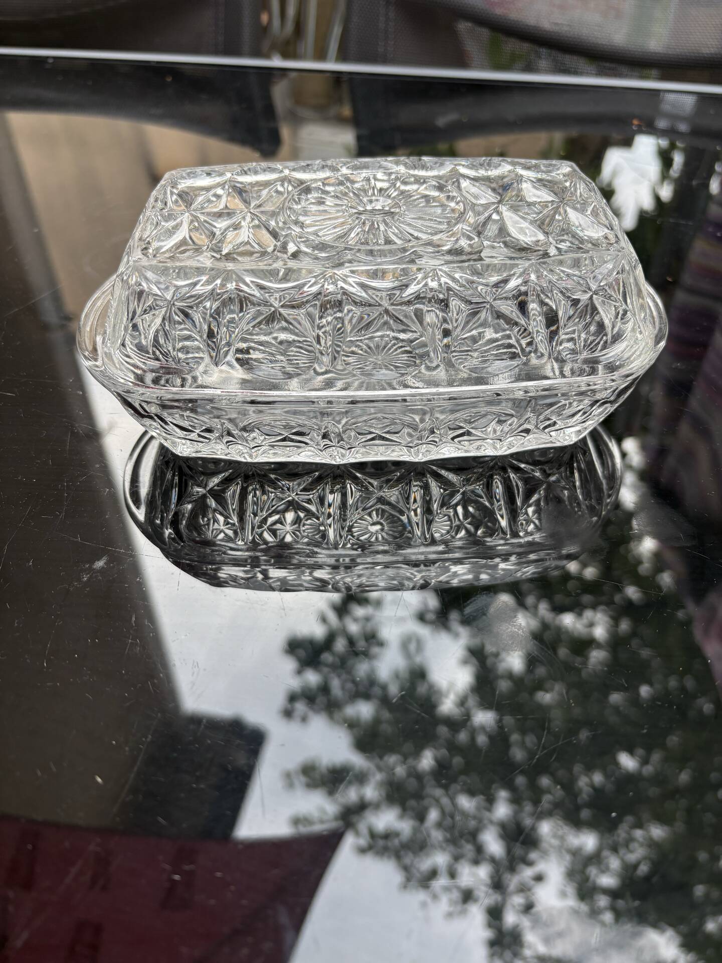 Vintage butter dish
