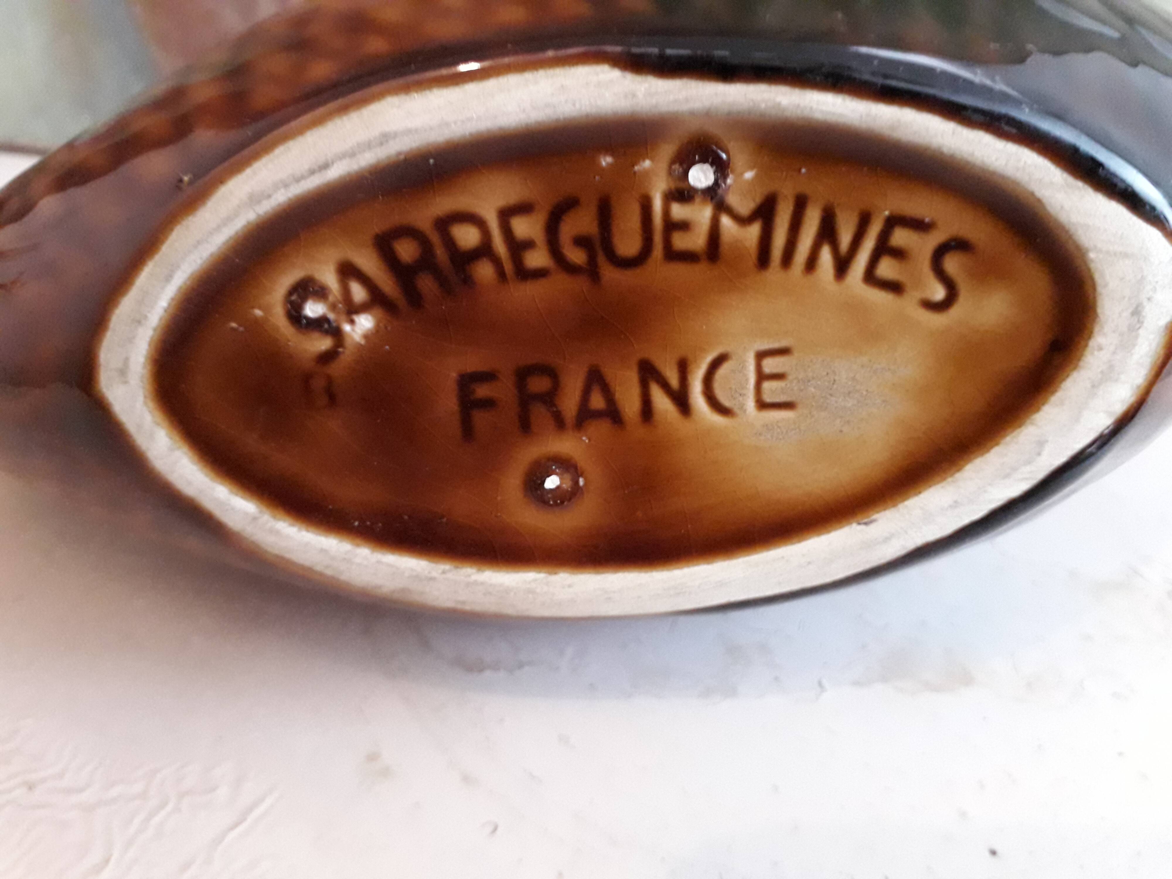 Sarreguemines vintage fish service