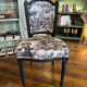 Corner chair Louis XVI - traditional upholstery