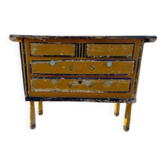 Antique wooden dollhouse furniture