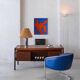 The Orange Man 55x45cm painting on stretched canvas by Bodasca