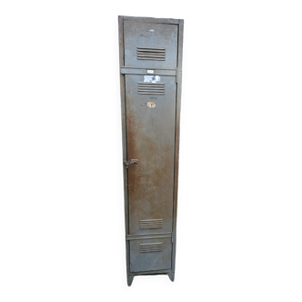 Industrial cloakroom cabinet 1 door