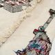Tapis de couloir turc vintage 145x385 cm