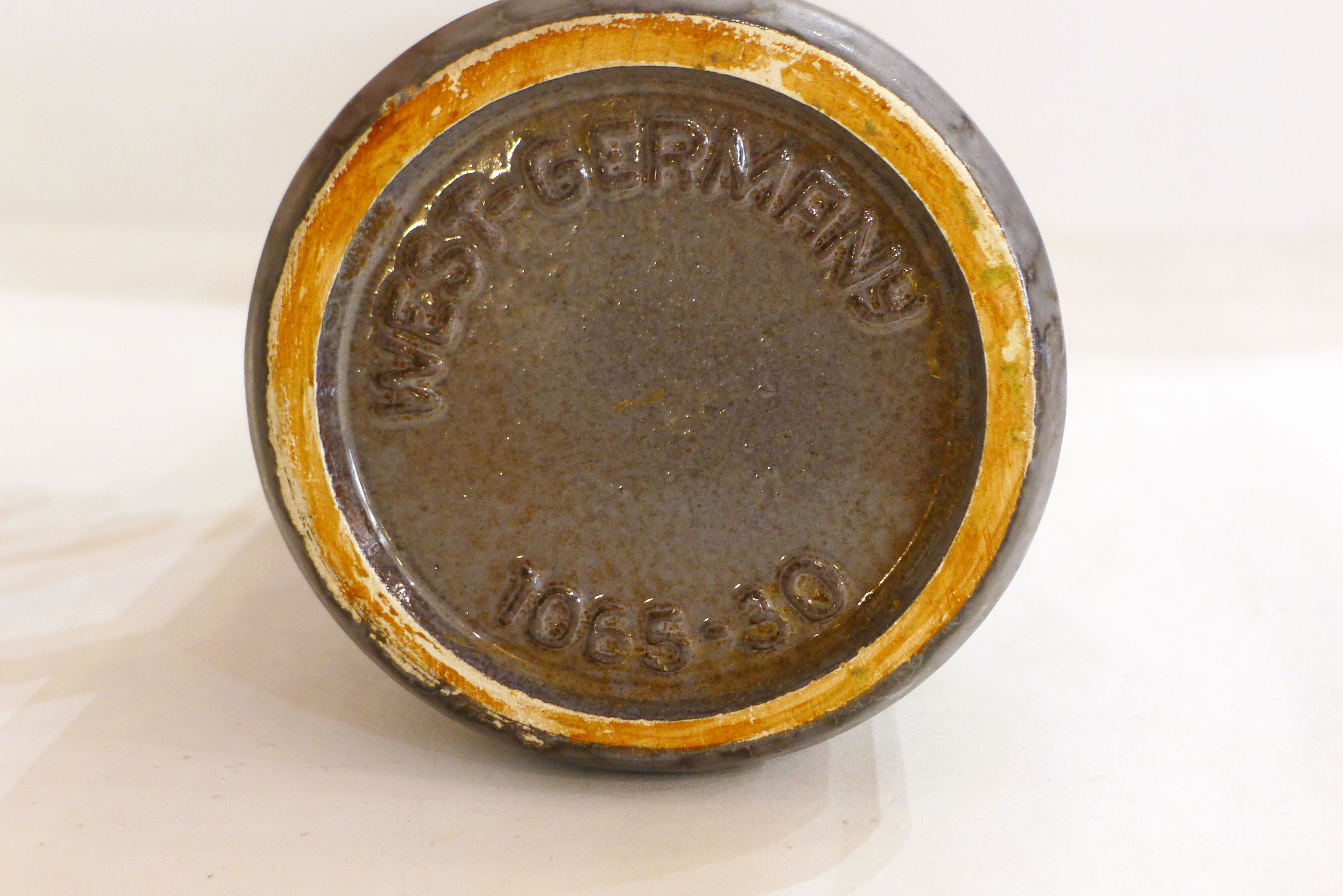 West germany matte tapered vase, bay keramik