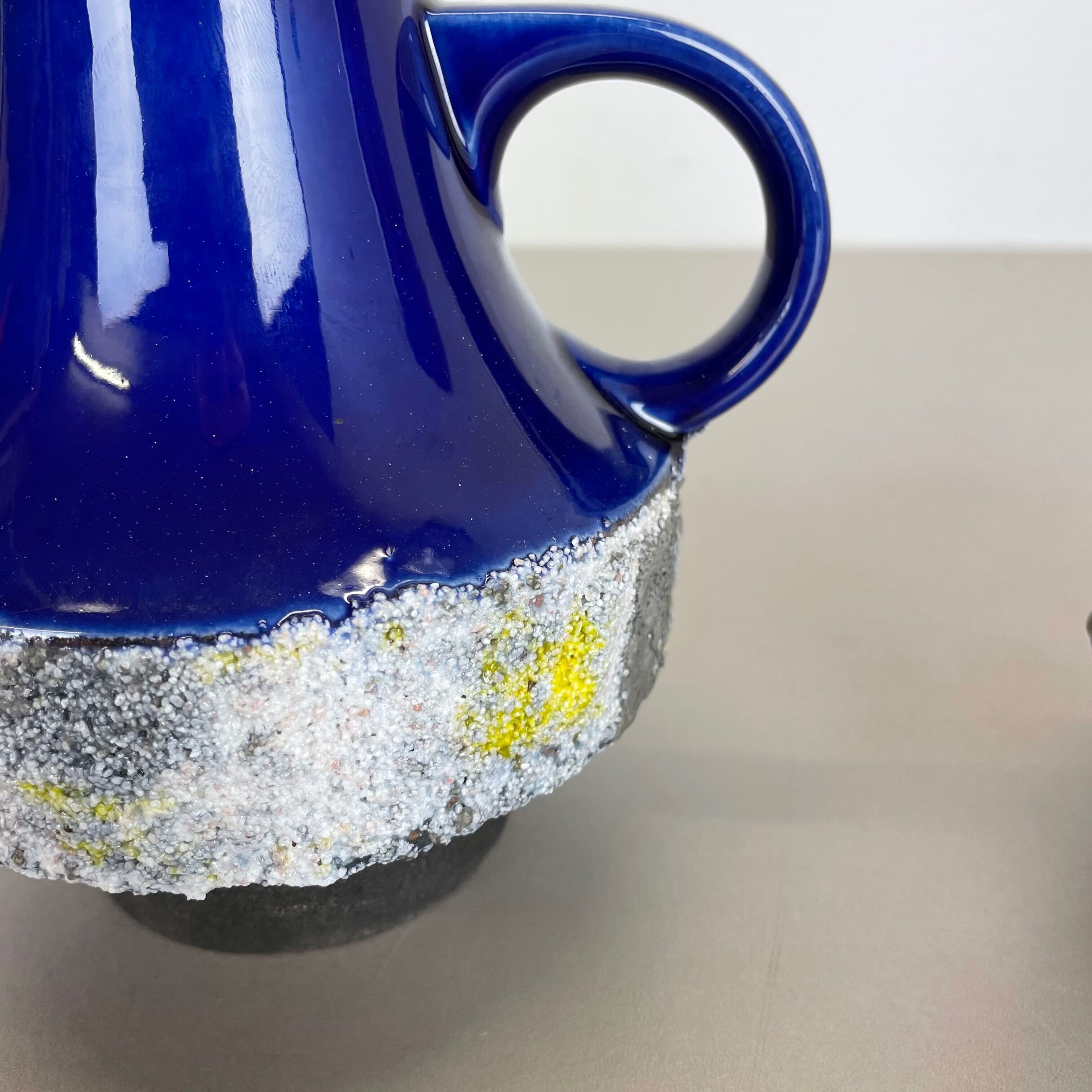 Ensemble de 2 vases en céramique OVNI Heinz Siery Carstens Tönnieshof, Allemagne, 1970