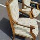Paire de fauteuils anciens style louis xvi