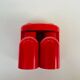 Coat rack or double hook - Vintage - Metalplastica - Italy 70s