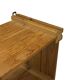 Vintage Wall shelf rack Pine wood 70s minimalist design