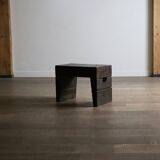 Dom Hans Van Der Laan Bossche School Stool Netherlands 1970s