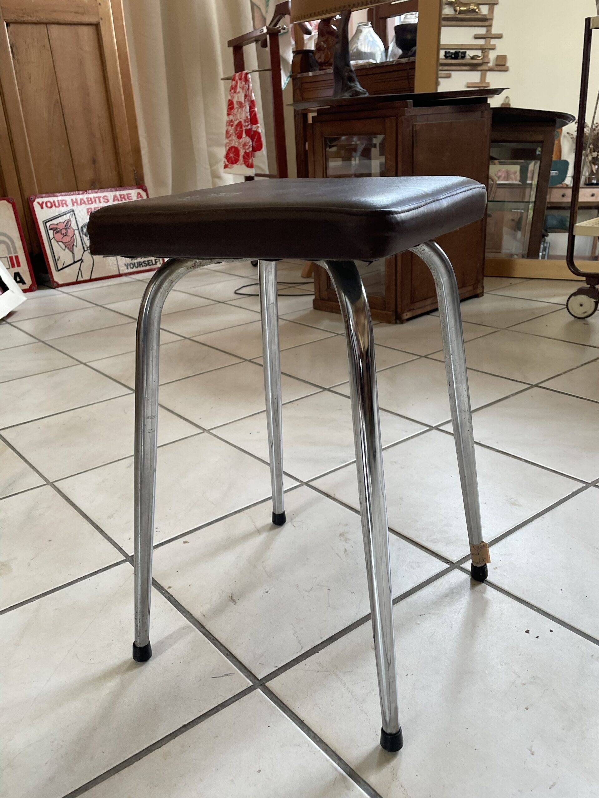 Tabouret Skaï Collomb Mobilier