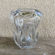 Val Saint Lambert: crystal vase stamped around 1960