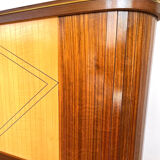 Sesame Bar multifunctional Dry Bar and Book Case with tambour doors