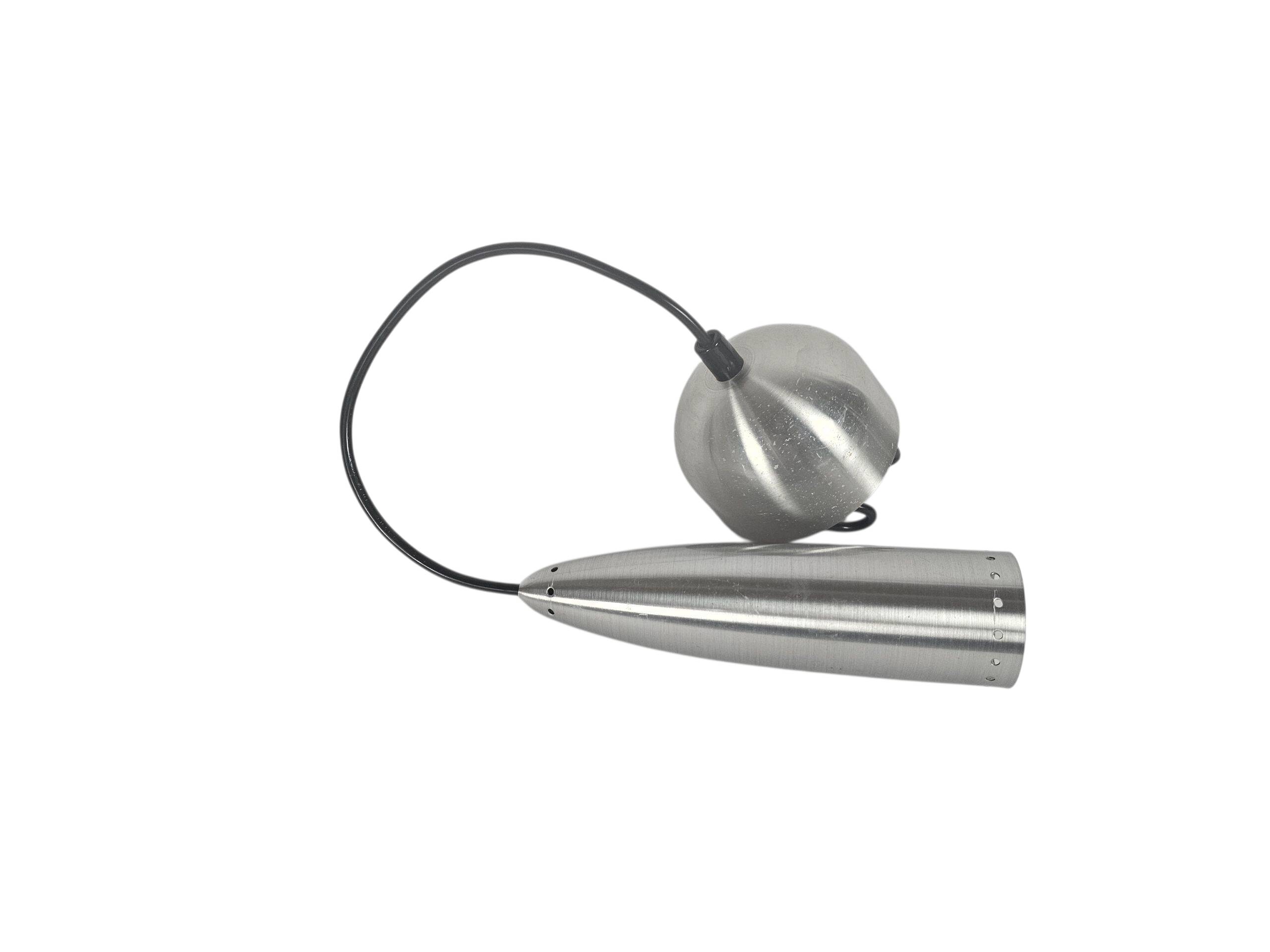 Hala Zeist - 'theekaars'  pendant lamp - aluminium - 70's