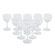 11 verres à vin danois, années 1970