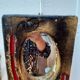 Miroir en céramique Galerie Palissy 24x16cm