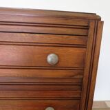 Art Deco chest of drawers - 1950s - mustache-style legs - vintage