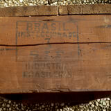 old wooden crate "Brazil"