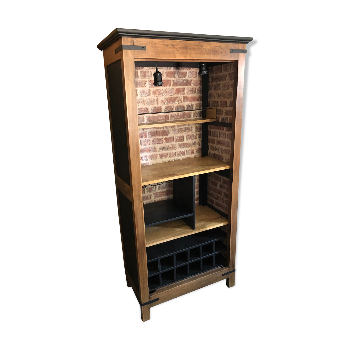 Meuble bar style industriel