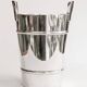 Mid-century modern silver plated champagne cooler and ice bucket