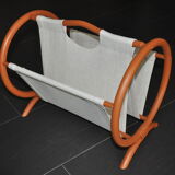 Vintage bamboo magazine holders