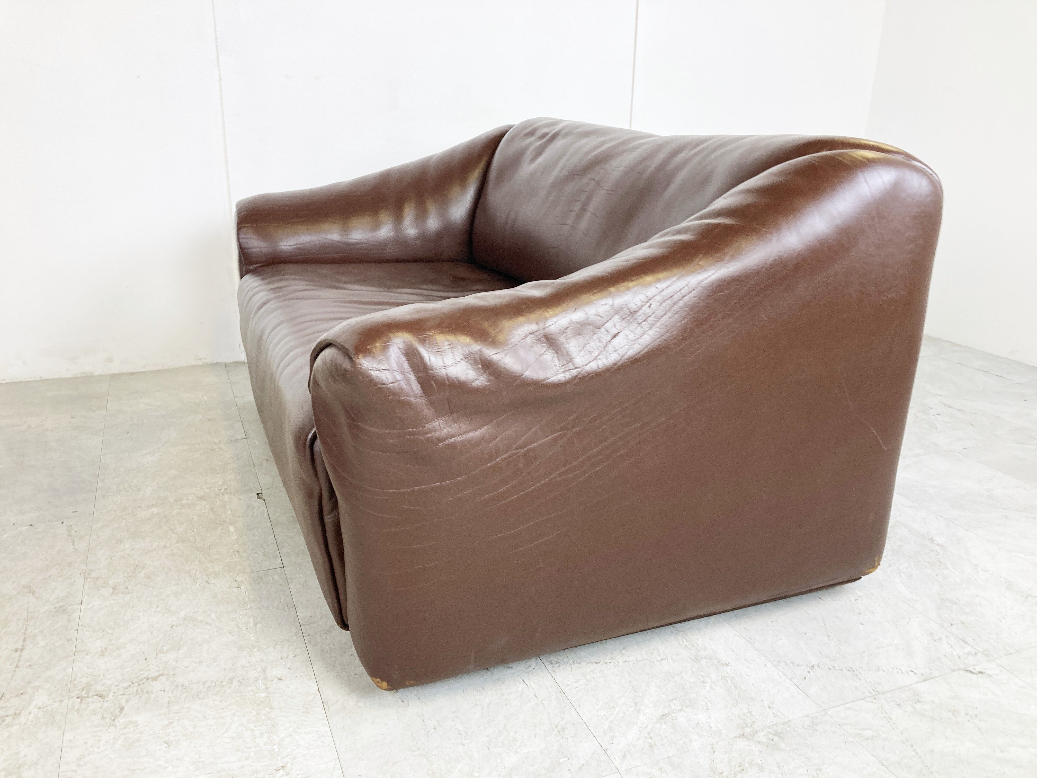 De Sede DS47 pair of sofas, 1960s