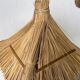 Bamboo and straw floor lamp 1980