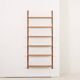 Set of 6 mid century modern renovated teak shelves