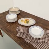 Set of 23 pieces of Marie Louise ironstone service