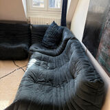 Navy blue Ligne Roset Togo sofa