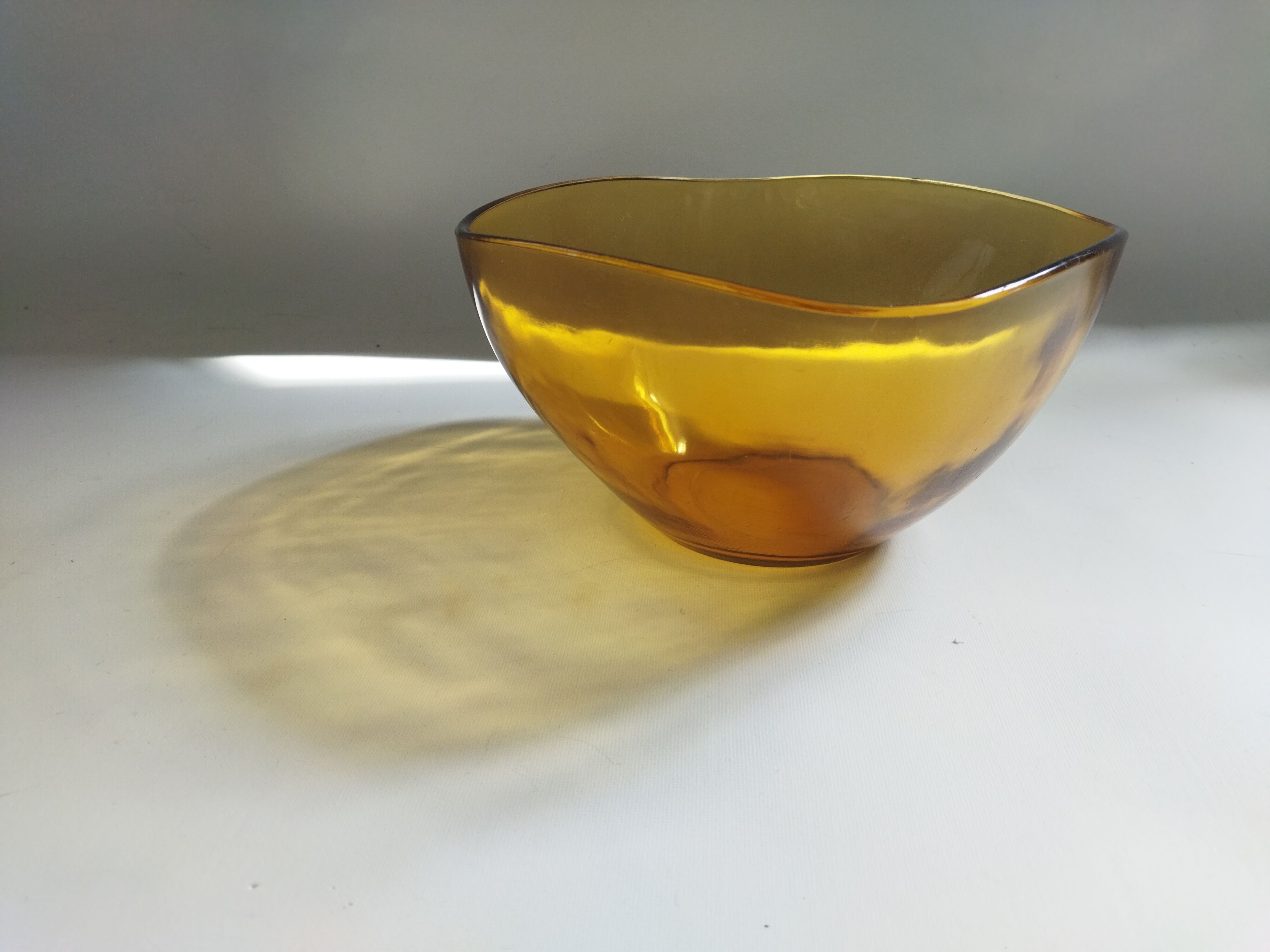 Vereco amber salad bowl