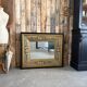 Grand miroir vintage