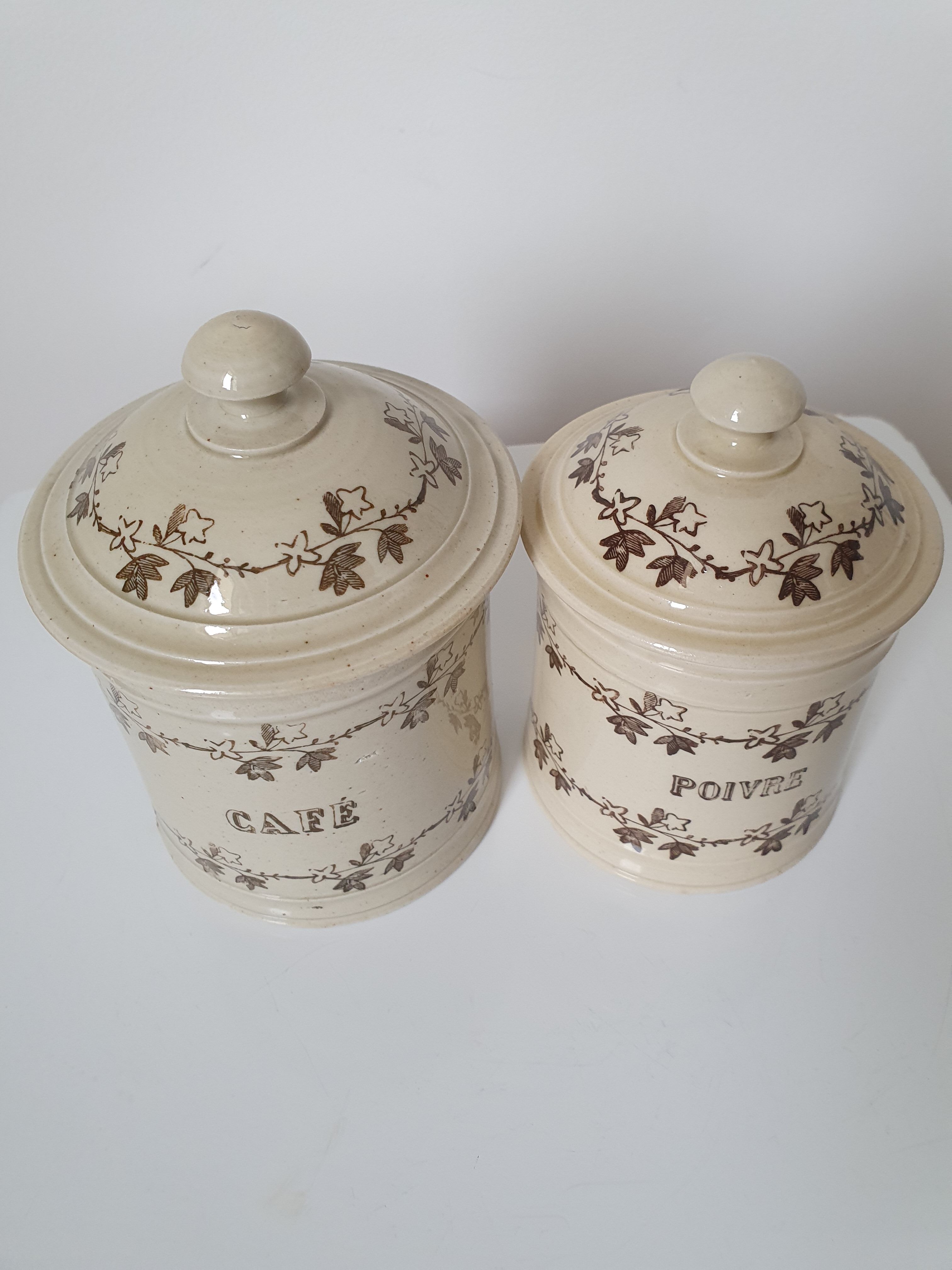 Duo ceramic jar