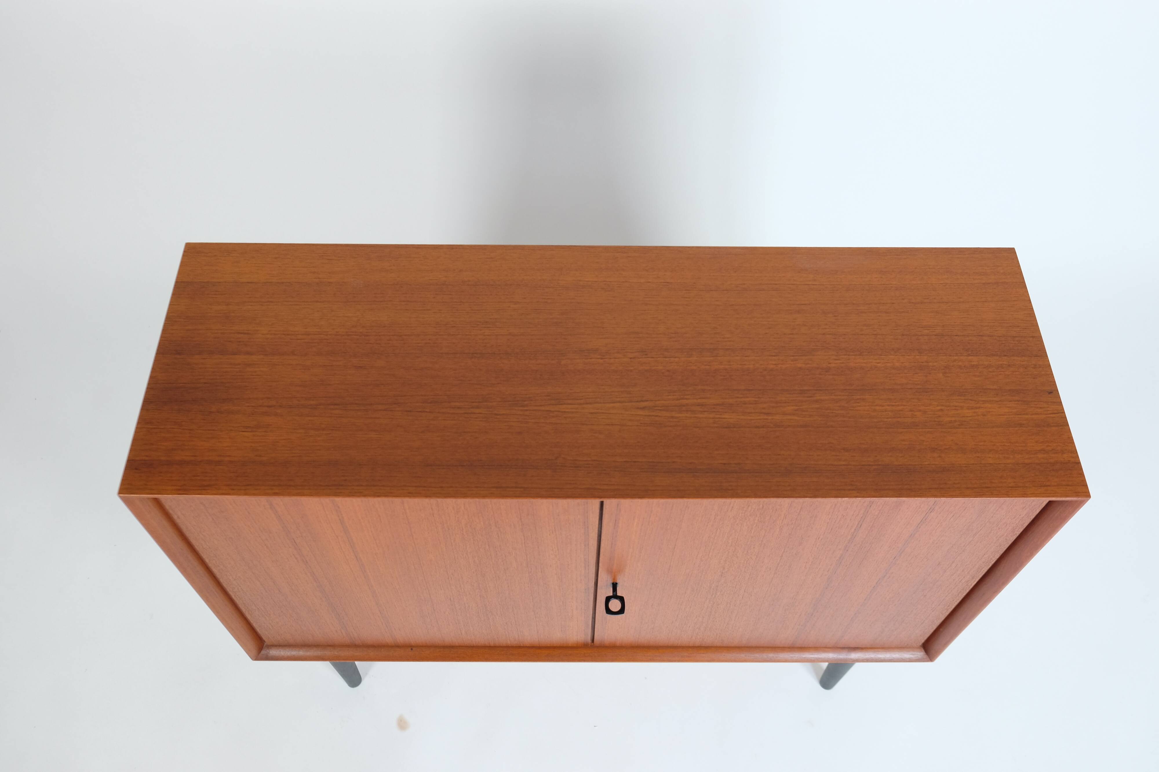 Vintage Teak Kommode Sideboard Schrank 60er 70er Mid-Century 70s