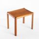 Small vintage teak side table. France, 1960s
