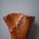 Large contemporary design handcrafted wooden vase