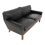 Canapé scandinave en cuir "Åland", Möbel-Ikéa, Suède, 1960