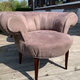 Four art deco armchairs