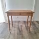 Old beech wood bureau/console/side table with bamboo legs.