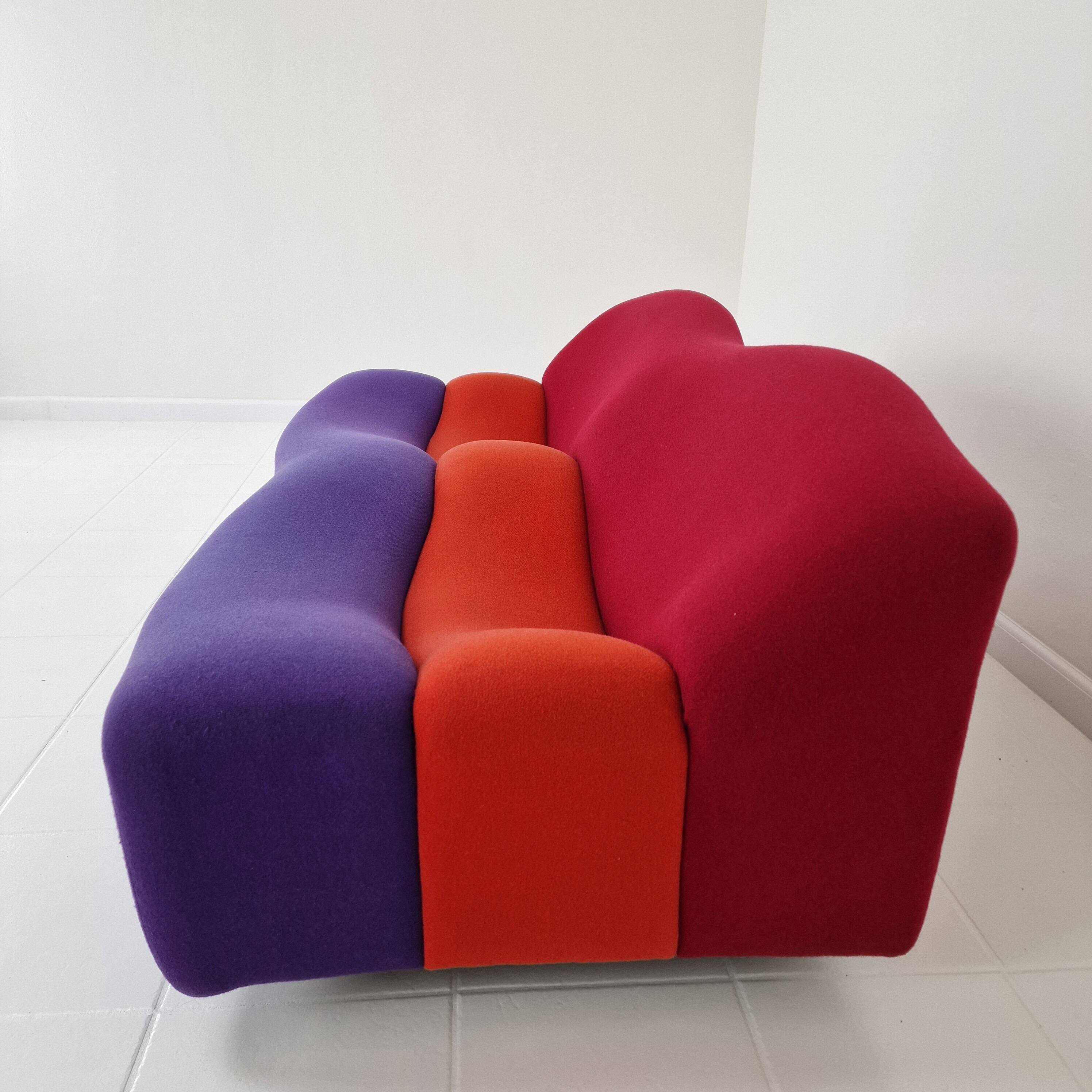 Abcd 2-seat sofa by pierre paulin for artifort, 1960's